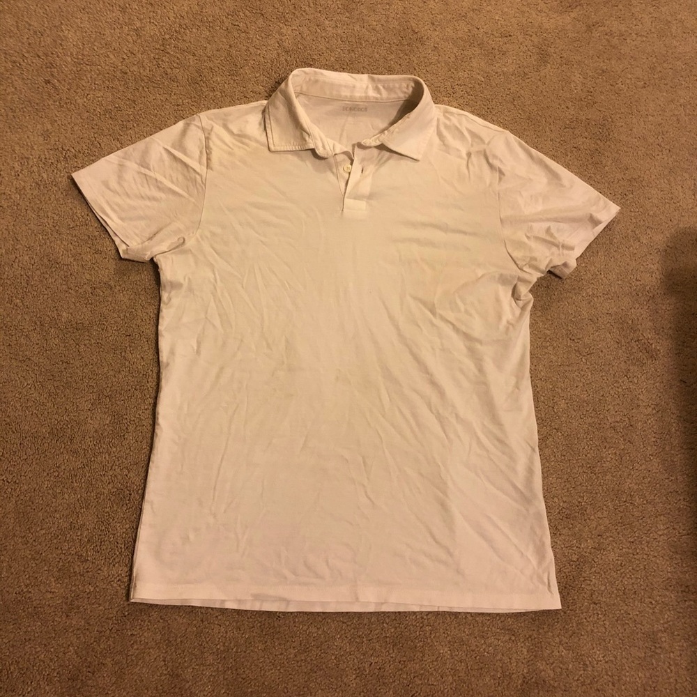 bonobos superfine white short sleeve polo slim fit